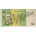 AUSTRALIA 1985 . TWO 2 DOLLARS BANKNOTE . JOHNSTON/FRASER . ERROR . MISSING ALL THE BLACK
